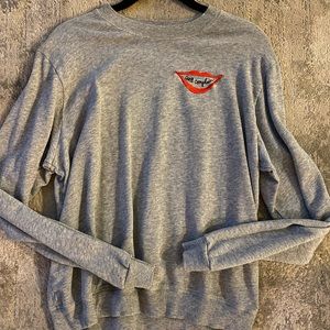 Long Sleeve Gray Sweatshirt